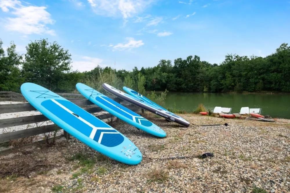 Camping Les Lacs D'Armagnac Bretagne-d'Armagnac エクステリア 写真