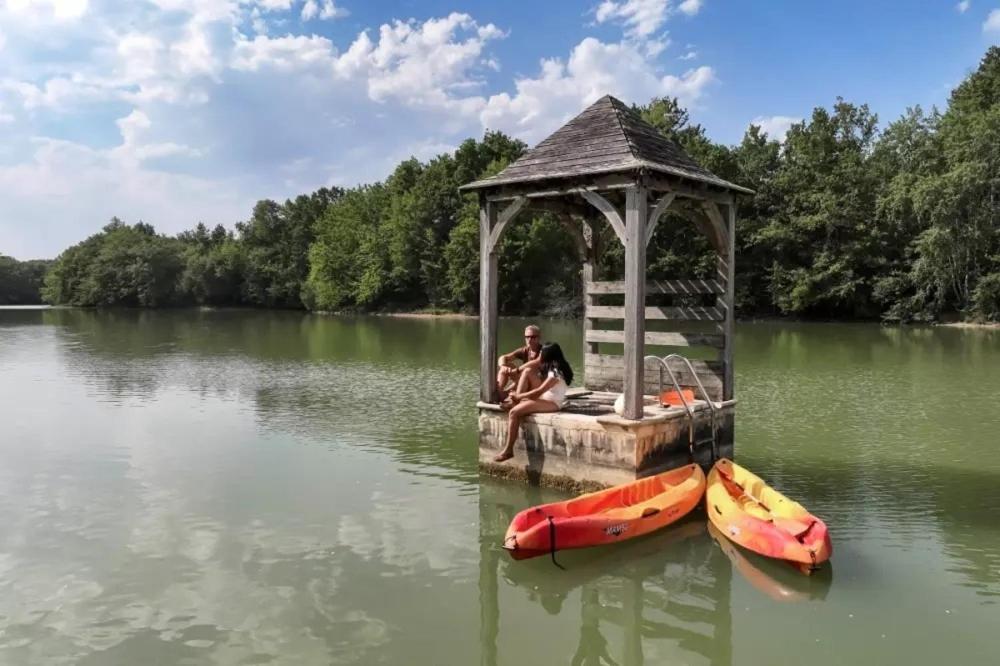 Camping Les Lacs D'Armagnac Bretagne-d'Armagnac エクステリア 写真